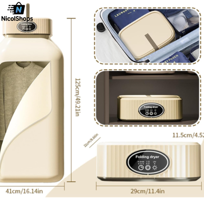 SECADOR DE ROPA PORTATIL