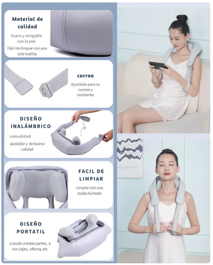 MASAJEADOR MULTIFUNCIONAL SMART 5D