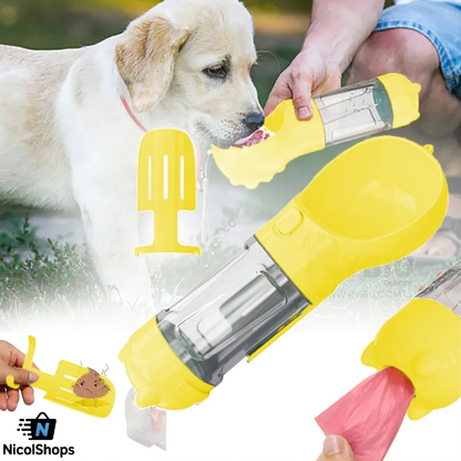 BOTELLA PORTATIL 4 EN 1 MULTIFUNCIONALL